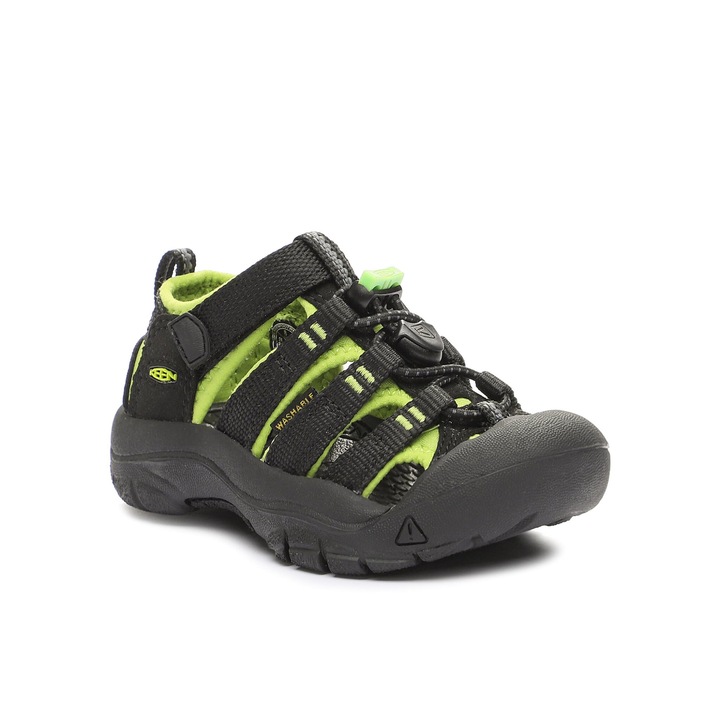 Gyermek szandál, Keen, 197587650, Textil, Fekete, Fekete