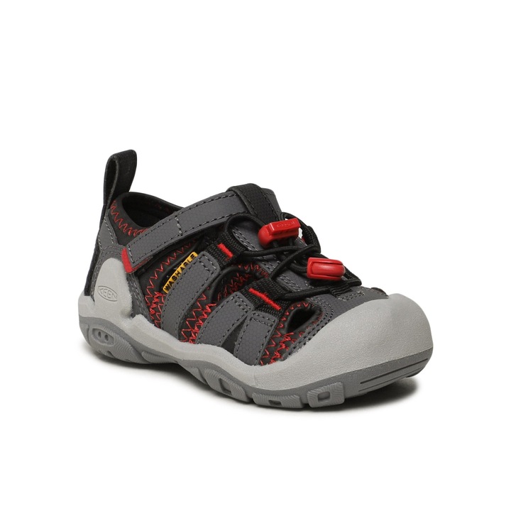 Gyermek szandál, Keen, 303196240, Eco-bőr, szürke, Szürke