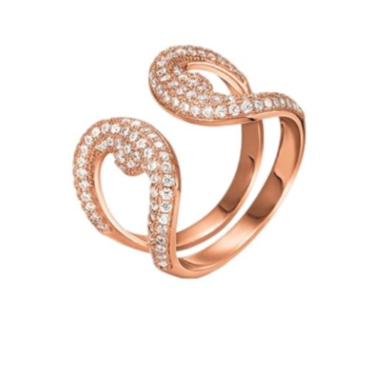 Inel dama, FOLLI FOLLIE, Inox, Auriu