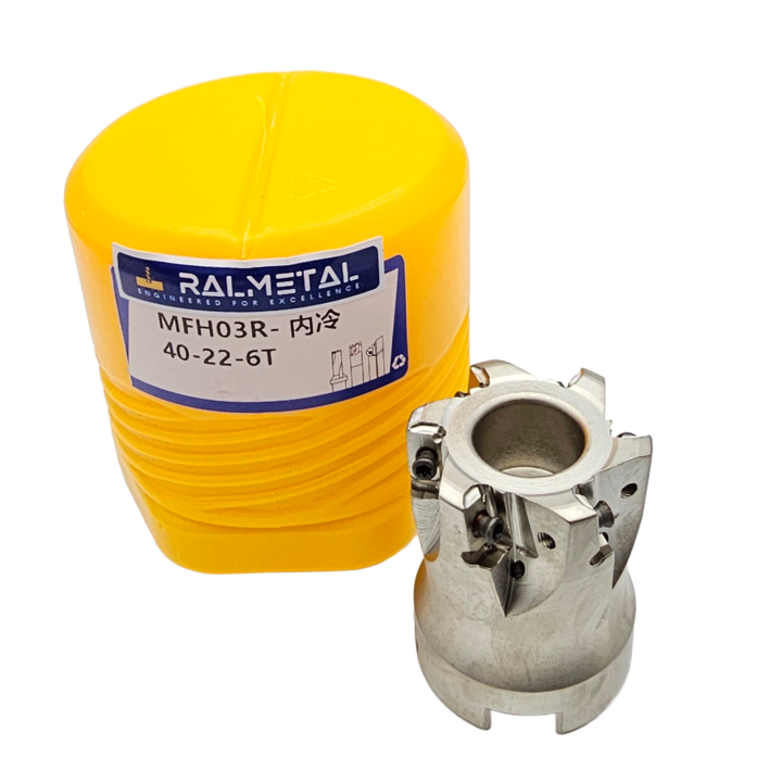 Cap frezare D40 mm 6T, Ralmetal, Argintiu