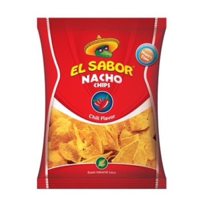 Начос с вкус на чили, SABOR, 100гр