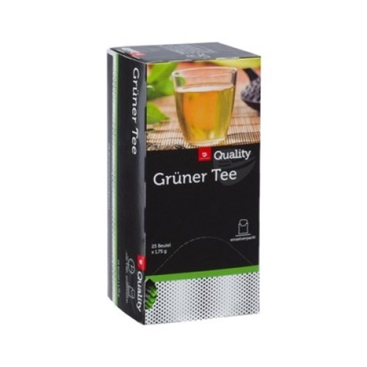 Zöld tea TGQ, 25 tasak, természetes, 1x1.75g