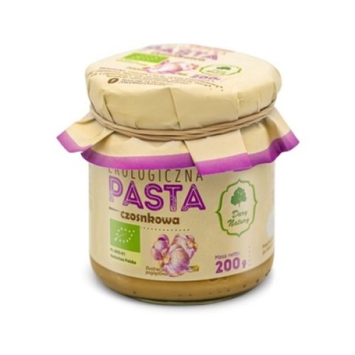 Pasta organica de usturoi, Dary, 200G