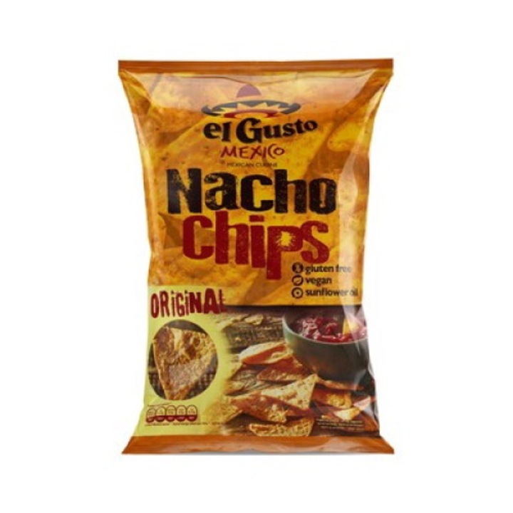 Chipsuri Nachos Original, sarate, 180g