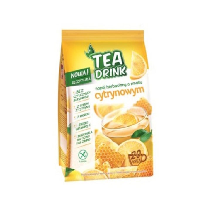 Гранулиран чай, ЧАЙНА НАПИТКА, Лимон/Мед, 300гр