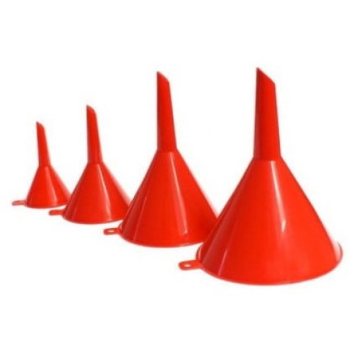 Set 4 palnii, Plastic, Rosu