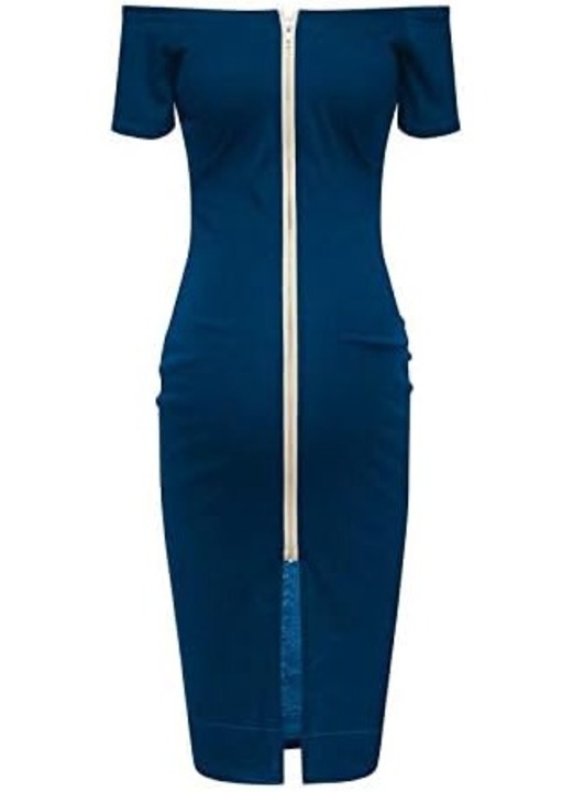 Rochie gravide, JeiibrZui, Albastru, Albastru, M