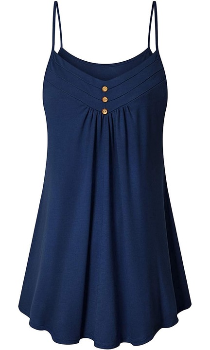 Rochie dama, JeiibrZui, Poliester/Bumbac, Albastru, M
