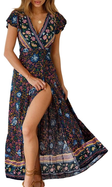 Rochie dama multicolora JeiibrZui, Multicolor