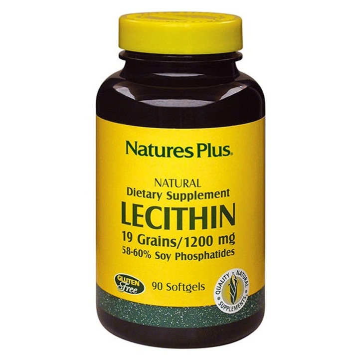 Supliment alimentar Nature's Plus Lecithin, 90 capsule