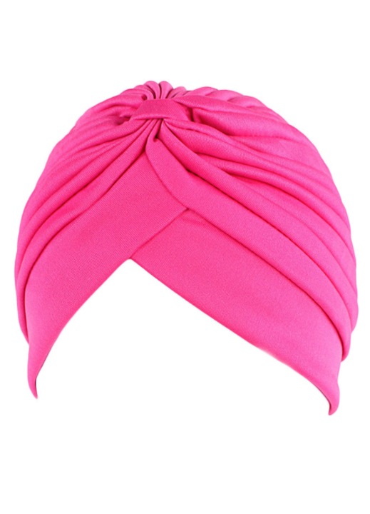 Női turbán, QttvbTna, Szintetikus, Rózsaszín, egy méret