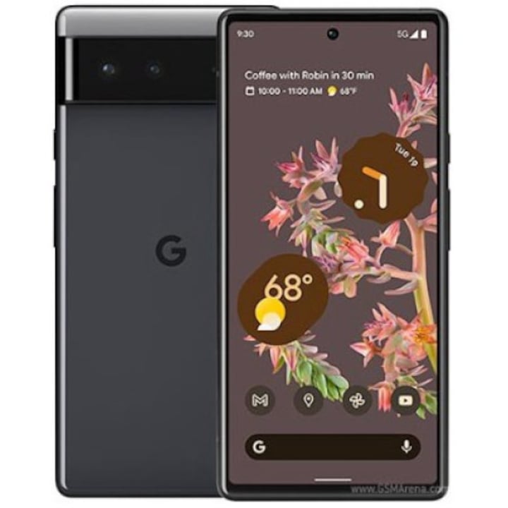 Smartphone Pixel 6 5G Single SIM 8/128 GB, Google, Negru