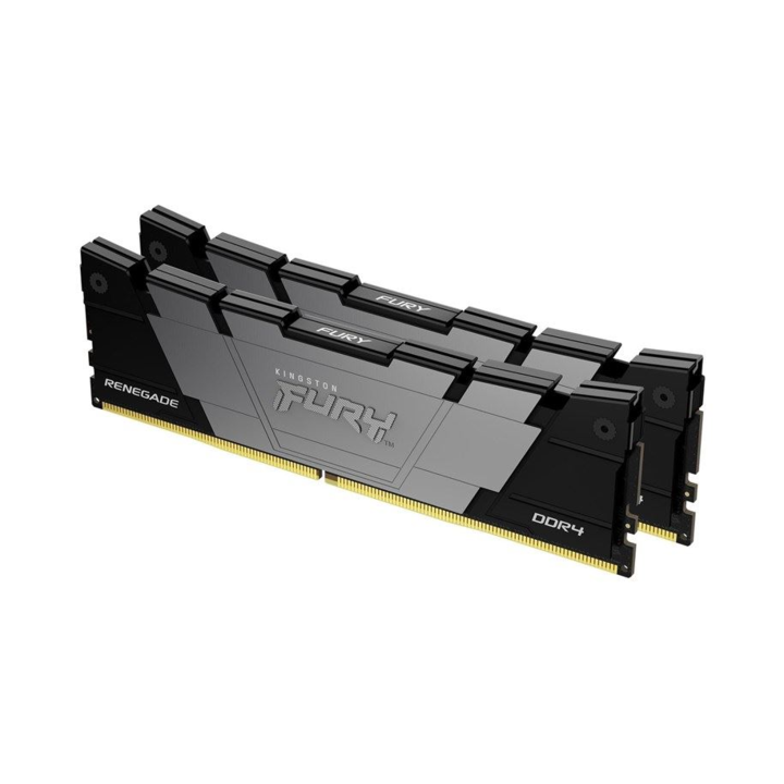 Üzemi memória Kingston FURY Renegade Black 32GB (2x16GB) DDR4 3200MHz CL16 KF432C16RB12K2/32 KF432C16RB12K2-32