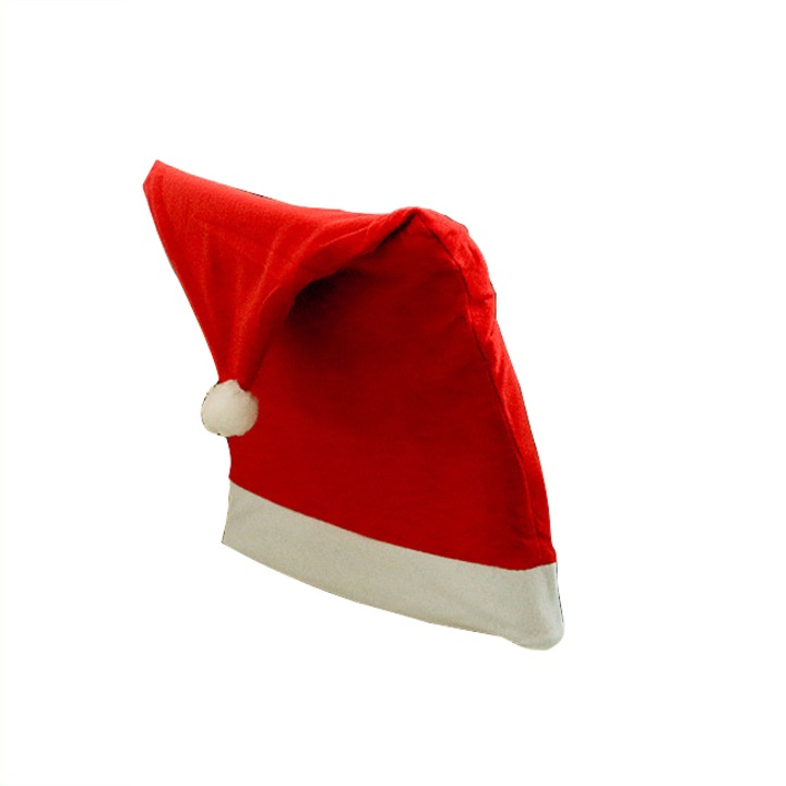 Set 6 huse pentru spatarul scaunului, model Craciun, HUSA4, rosu, 49 x 58 cm