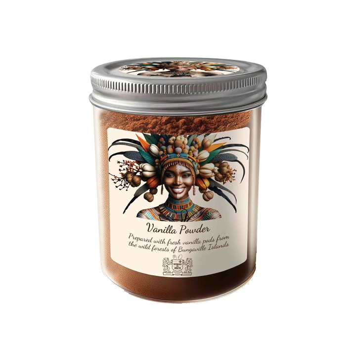 Pudra de vanilie, 250 grame (100% vanilie - fara alte adaosuri)