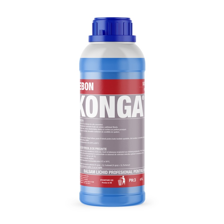 Konga öblítő, friss óceán illatú, 1L, 40 mosás