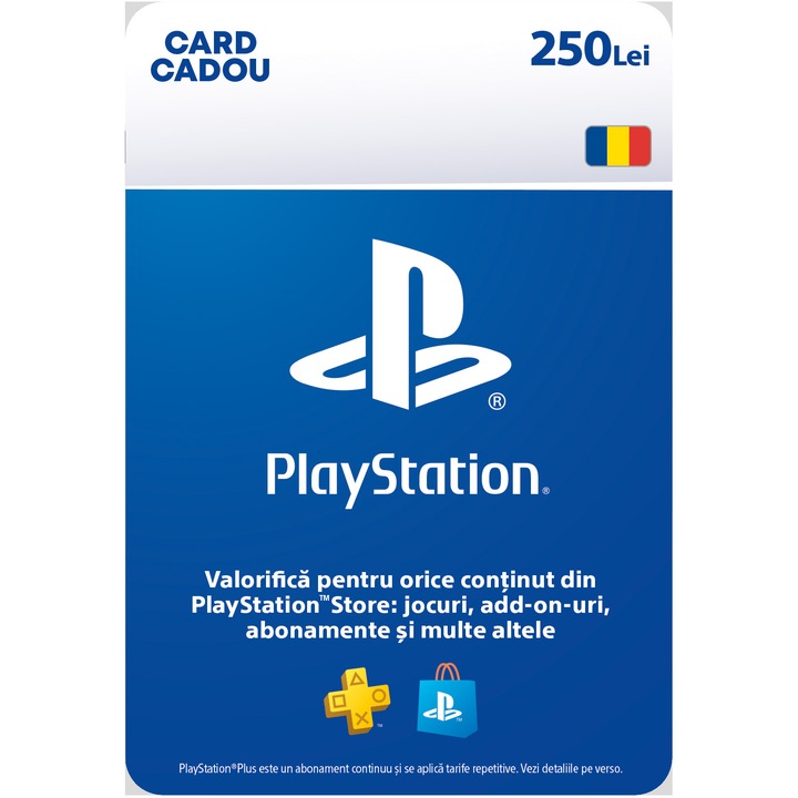 Card PlayStation Network Dual 250 RON