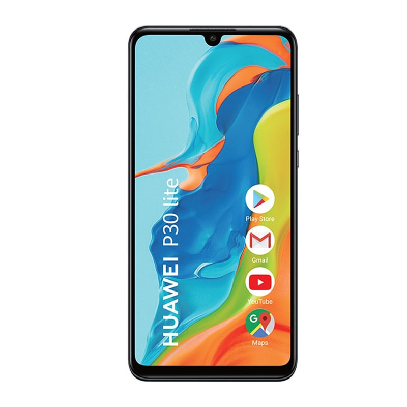 Смартфон P30 Lite, Huawei, 4G, 128GB, черен - eMAG.bg