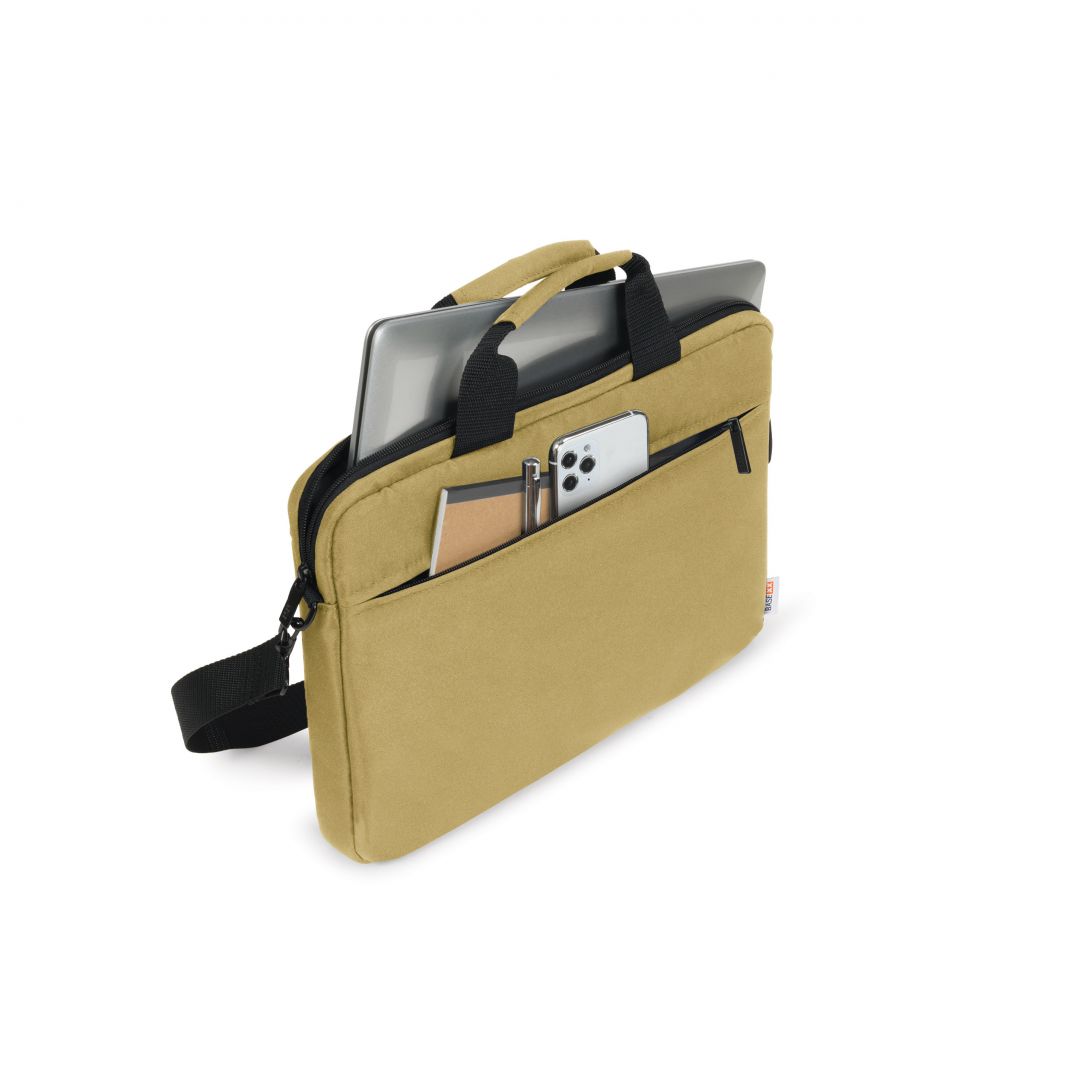 Husa laptop, Dicota, BASE XX Slim, 14.1", maro
