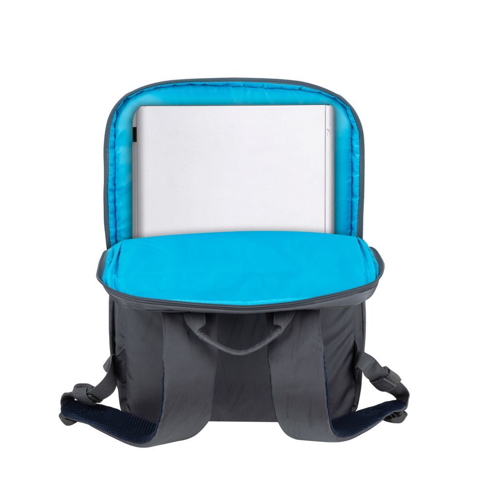 Rucsac laptop, RivaCase, Alpendorf Eco, 17.3", gri