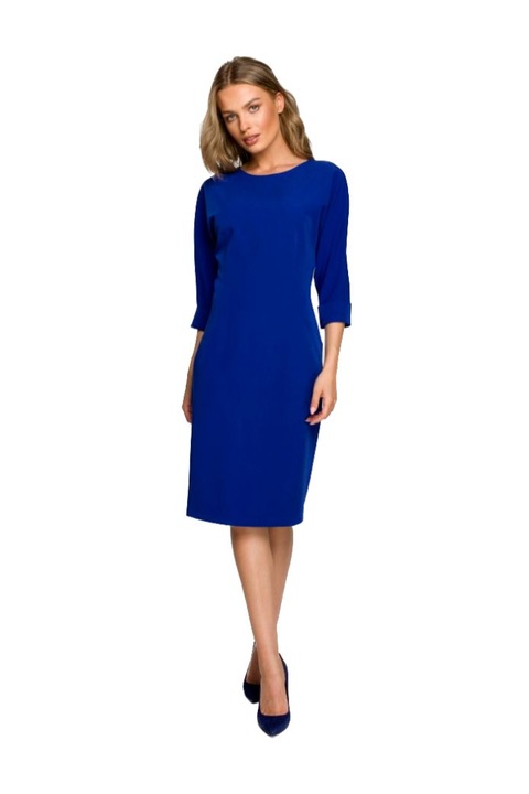 Style Női mini ruha Lyovere S324 búzavirág kék, Sötétkék