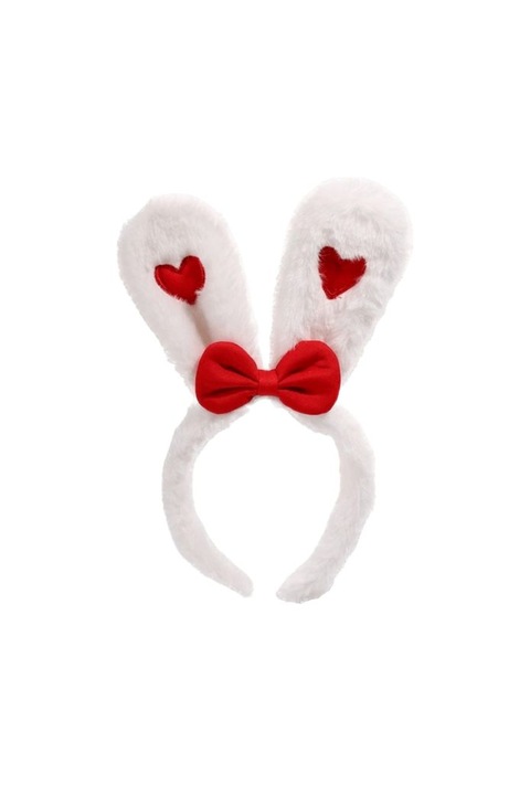 Дамска лента за глава Carla Bipuma червено бяла Универсална