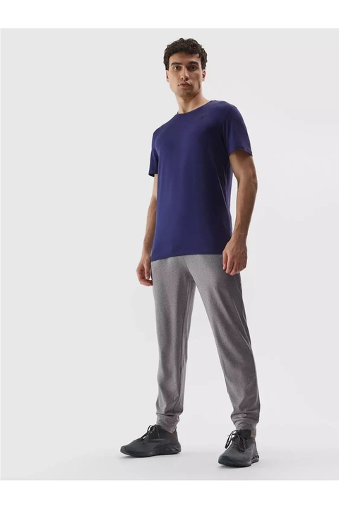 4F Férfi rövid ujjú póló Alise tengerészkék, Sötétkék, M