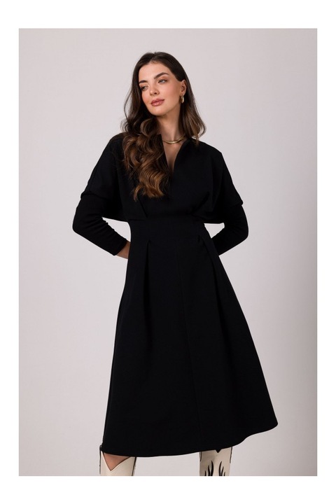 BeWear Női alkalmi ruha Nanel B273 fekete, Fekete