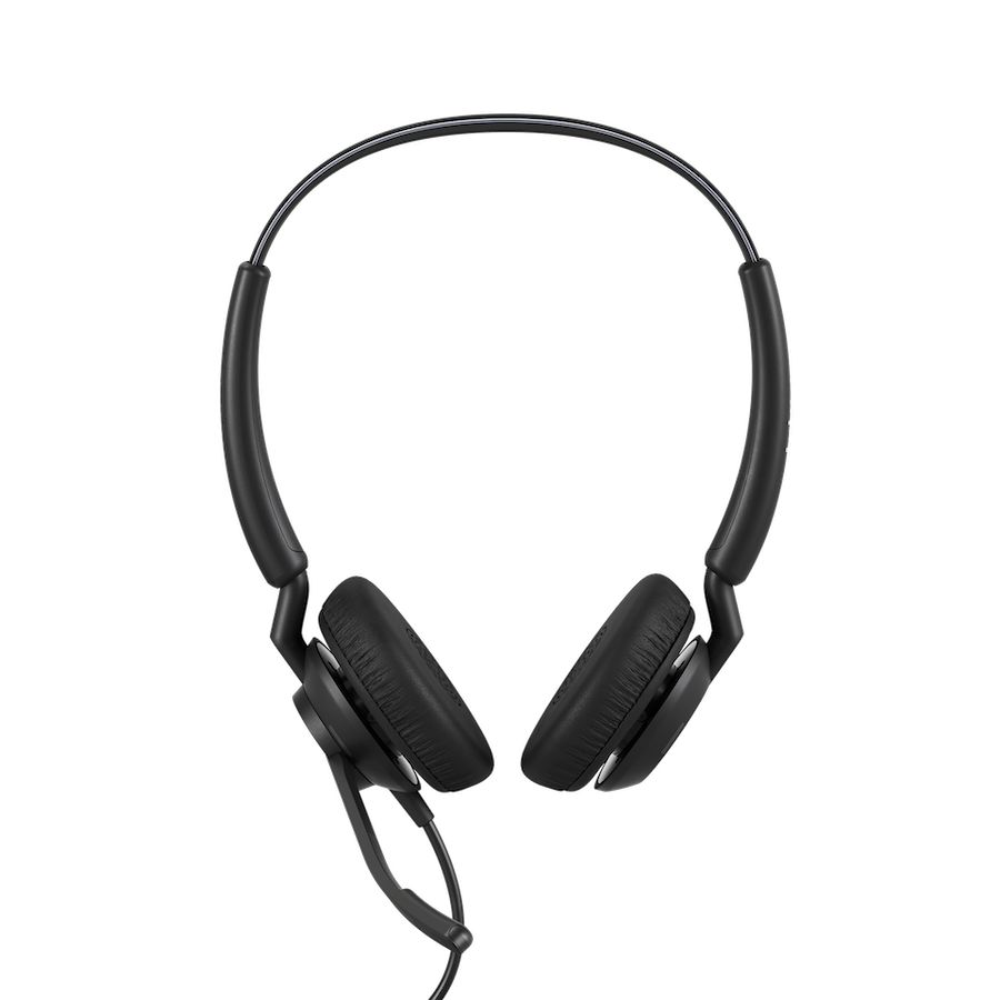 Casti cu fir, Jabra, Engage, 1.6 m, Negru