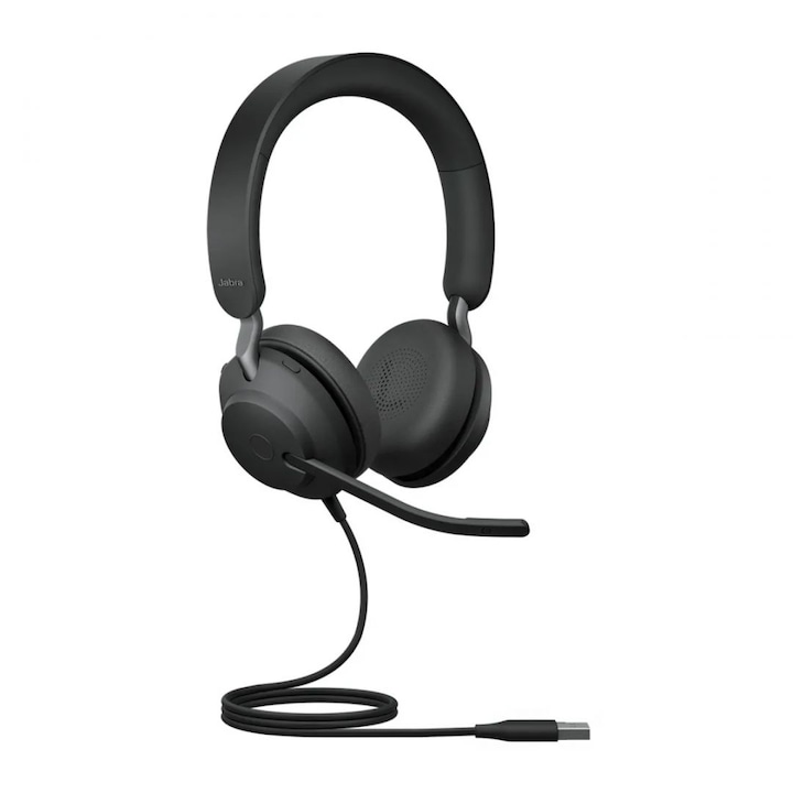 Слушалки с микрофон Jabra Evolve2 40 SE MS Stereo USB A