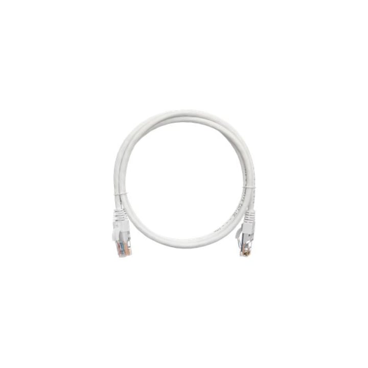 NIKOMAX CAT6a S-FTP Patch Kábel 0, 5m Fehér, Hálózati kábelek