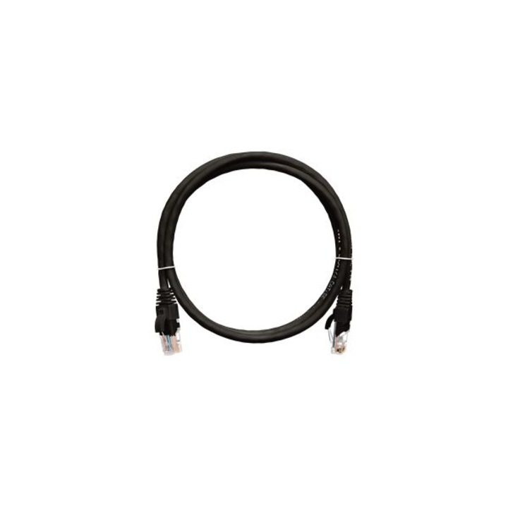 NIKOMAX CAT6a S-FTP Patch кабел 0,5 м черен, мрежови кабели
