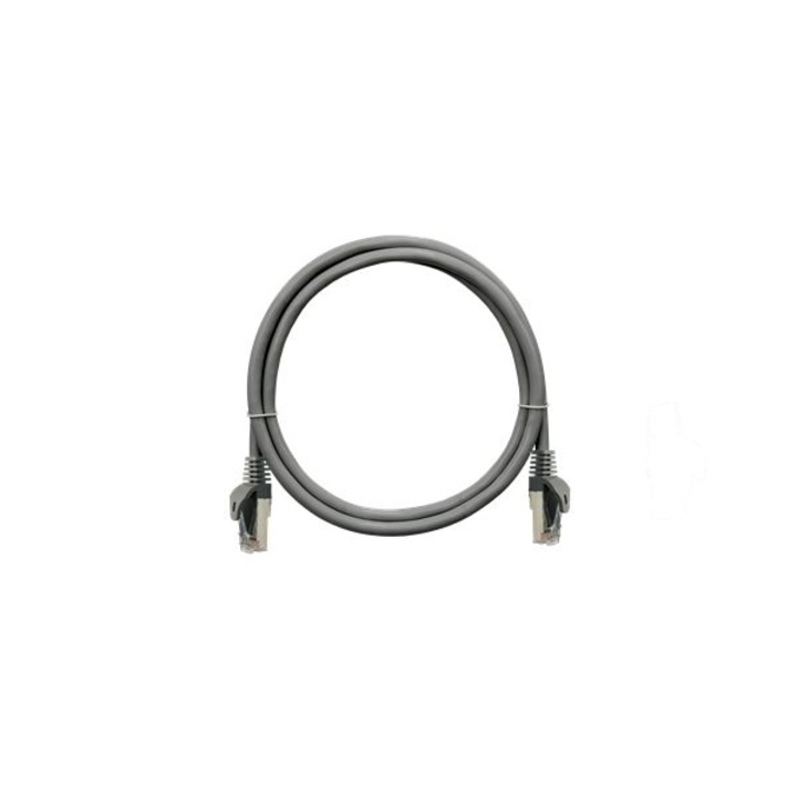 NIKOMAX CAT5e F-UTP Patch кабел 0,5 м сив, мрежови кабели