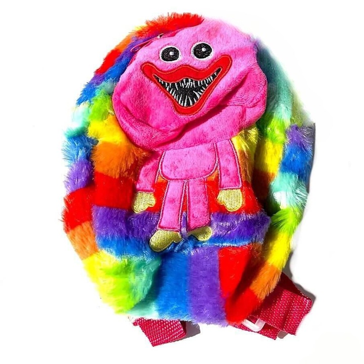 Плюшена Раничка Poppy Playtime, розова, 20 см