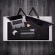 Подложка за мишка PadForce Gaming MousePad, От синтетична вълна за офис, Office - черна, 140x60cm