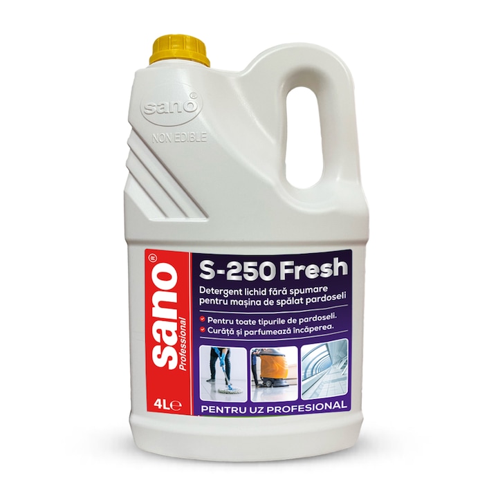 Detergent profesional pentru pardoseli Sano Floor S-250, 4L