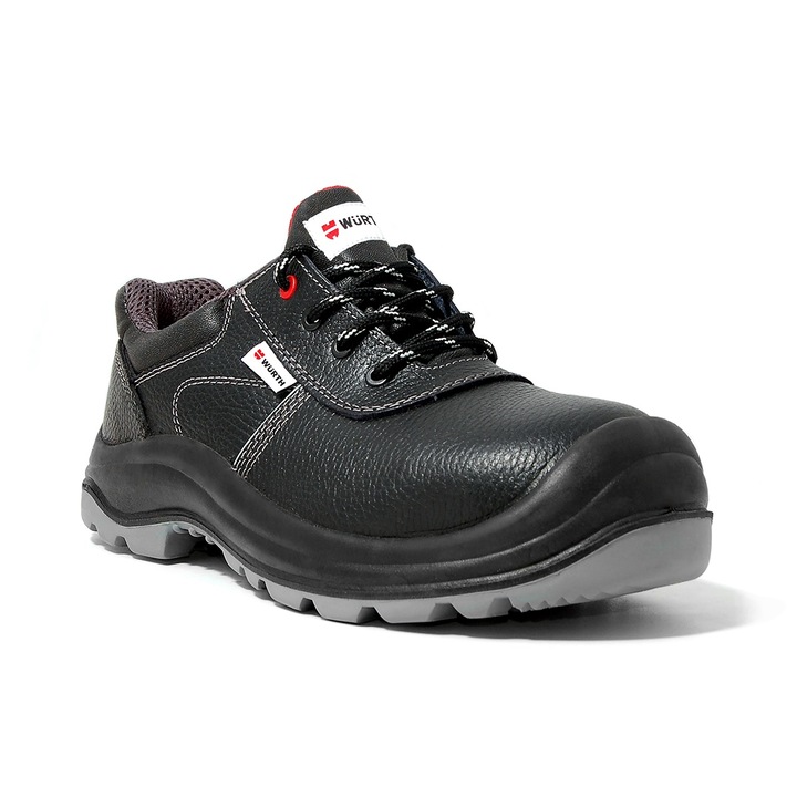 Pantofi de protectie Wurth Nordik S3, Marimea 46, Piele hidrofuga, Talpa antistatica, Material respirabil
