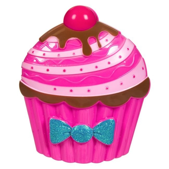 Set machiaj Shopiens® Cupcake pentru fetite in forma de briosa