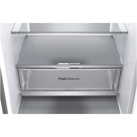 Combina frigorifica LG GBV7280DMB, 387 l, Clasa D, No Frost, WiFi, Smart Diagnosis, H 203 cm, Argintiu