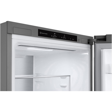 Combina frigorifica LG GBV7280DMB, 387 l, Clasa D, No Frost, WiFi, Smart Diagnosis, H 203 cm, Argintiu