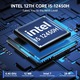 Mini PC NIPOGI процесор Intel Core i5-12450H до 4.4GHz, 16GB DDR4 512G M.2 SSD, 4K HDMI VGA, WiFi 6.0 BT 5.2, Windows 11