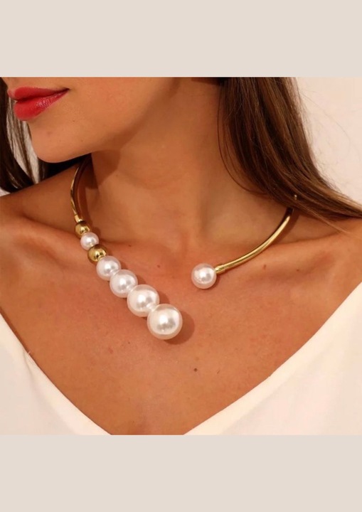 Дамско колие, Перли, Ръчна изработка