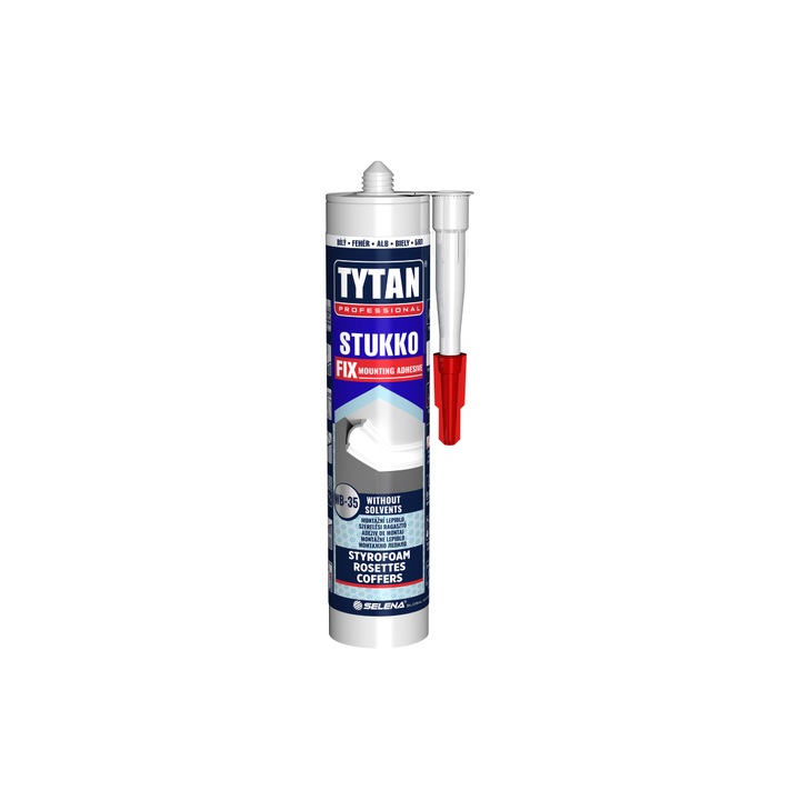 Lipici de asamblare pentru polistiren, TYTAN, STUKKOFIX WB-35, 290 ml