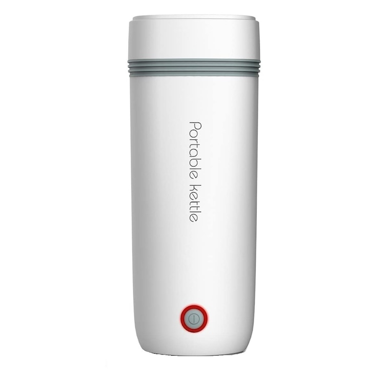 Fierbator electric portabil, 500 ml, automat, 300W, preparere 5 min, poly