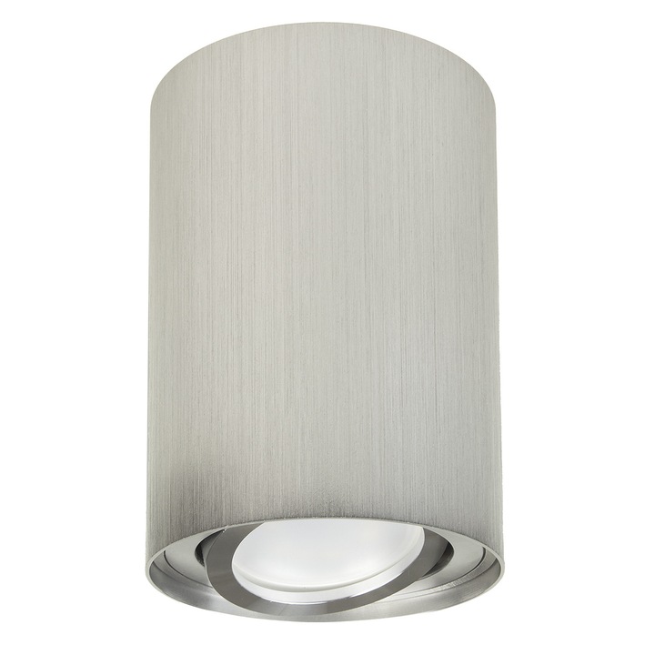 Corp de iluminat cu halogen, plafoniera cu halogen GU10, MCE422 C/M, argintiu