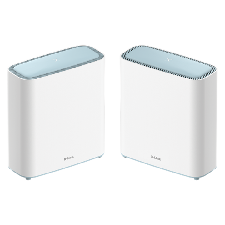 D-Link M32-2 EAGLE PRO AI, Kétsávos, AX3200, WiFi 6, MU-MIMO, 2.7Gbps, Fehér WiFi rendszer (2-pack)