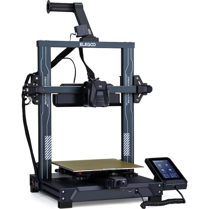 3D принтер ELEGOO Neptune 4 Pro, 225 x 225 x 265 mm, модел 2024