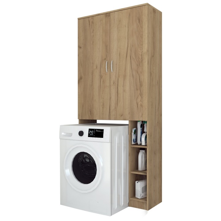 Dulap MS 2U Polite, 85x35cm, stejar k003