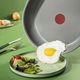 Set de 3 piese Tefal Ingenio Renew, tigaie de 24/28 cm, maner detasabil, invelis antiaderent, indicator Thermo-Signal™, gri