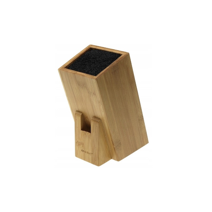 Поставка за ножове, бамбук, 10, 5x10, 5x25см, Kinghof
